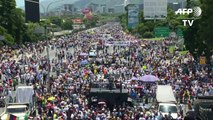 URGENTE: Miles de opositores desafían a Maduro en Venezuela