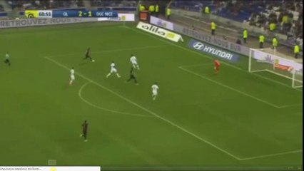 Anastasios Donis Second Goal - Olympique Lyon vs OGC Nice 2-2 20.05.2017 (HD)