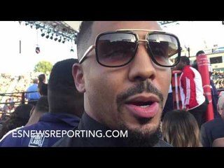 ANDRE WARD "I GOT NO COMMENT ABOUT LIL G" - EsNews Boxing
