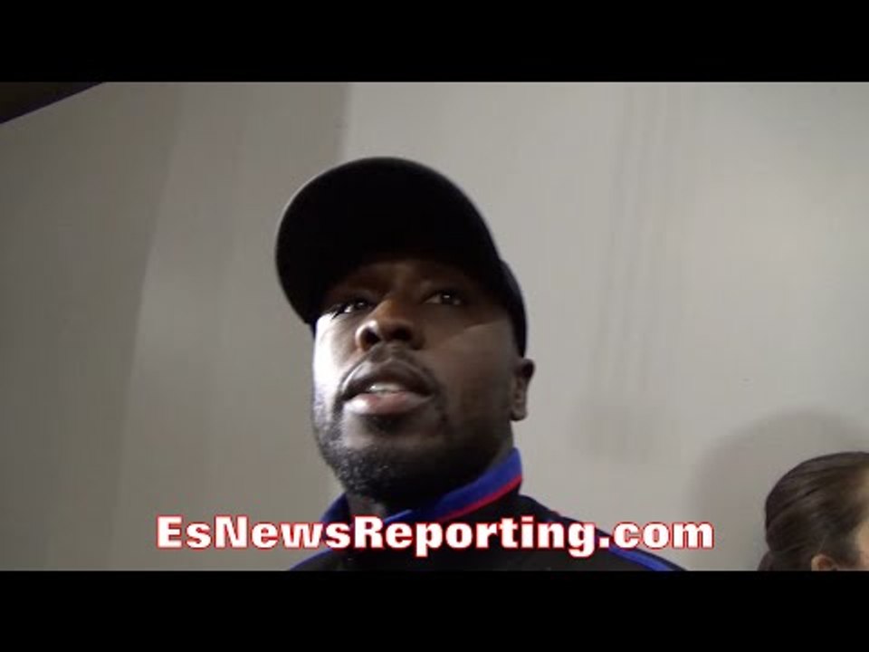 ANDRE BERTO WALKS US THROUGH WHEN HIS WAS DROPP...