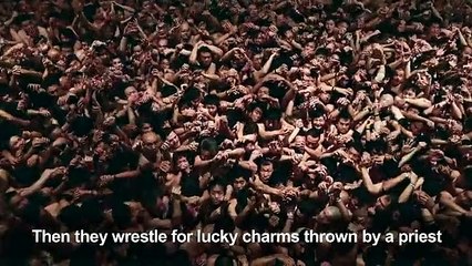 Japonların Nudist Festivali 2017 - Hadaka Matsuri