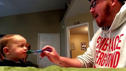 Dad Sings while Feeding Baby 13 The Green Bean Chronicles