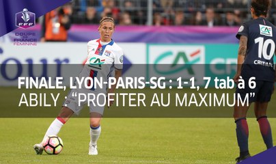 Coupe de France féminine, finale : la réaction de Camille Abily