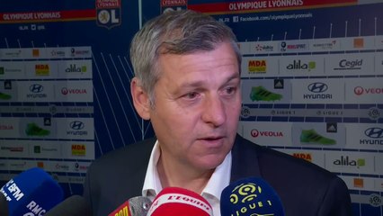 Foot - L1 - OL : Genesio «Lacazette, une grande satisfaction»