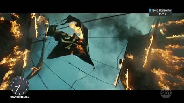 Jack Sparrow está de volta em ´Piratas do Caribe: A Vingança de Salazar´