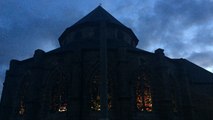 Pierres en lumières autour de l'église Notre-Dame