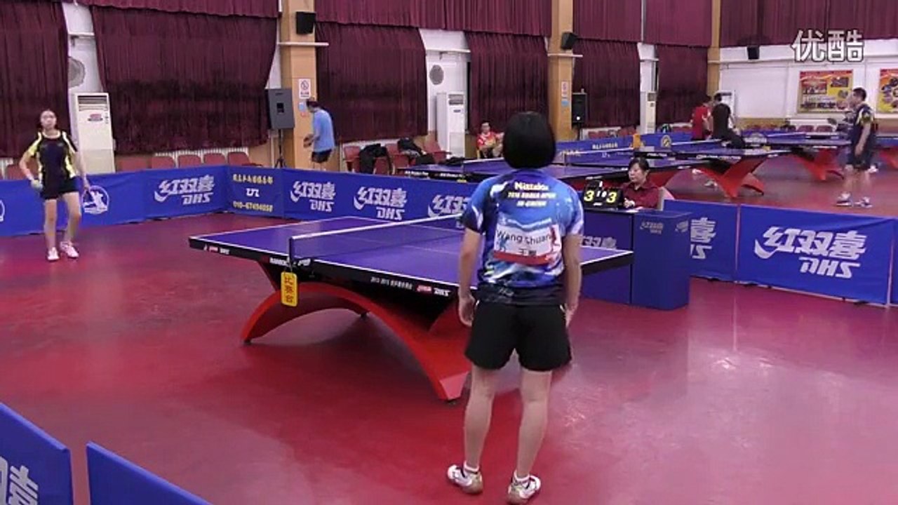 附加赛五、六名 谢景怡vs王爽 开球网红双喜“直通欧洲”乒乓球精英挑战赛北京站女子第二十二季 标清