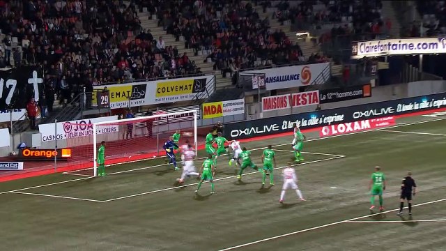 Buts Nancy 3-1 Saint-Etienne résumé ASNL- ASSE