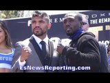 VICTOR ORTIZ & ANDRE BERTO FACE OFF READY TO SETTLE THE SCORE IN REMATCH!!! - EsNews Boxing