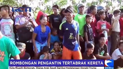 Rombongan Pengantin Tertabrak Kereta, 4 Orang Tewas