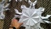 3D Snowflake DIY Tuto nowflakes for homemade