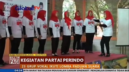DPD Partai Perindo Pandeglang Gelar Lomba Paduan Suara