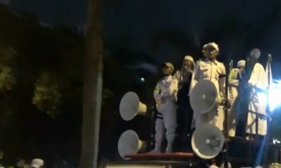 Sambut Ramadhan, Sejumlah Umat Islam Gelar Pawai Obor