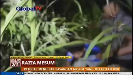 Jelang Ramadan, Petugas Lakukan Razia Mesum
