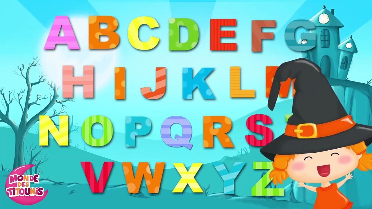 L'alphabet d'Halloween - Chanson pour apprendre l'alphabet avec les sorcières - Titoun