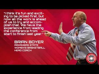Women's Basketball Media Day: Arkansas State Head Coach Brian Boyer