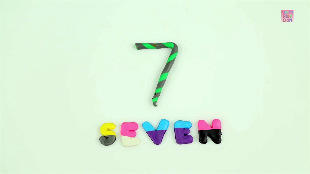 Learn Numbers with Play Doh Stop Mo