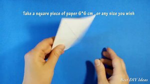 Easy Origami for Kids - Paper Bo ple Paper Craft Idea for Kids