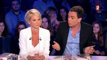 Yann Moix remet en place Vanessa Burgraff en lui expliquant ce qu'est un écrivain devant Sylvain Tesson