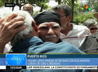 Después de más de 3 décadas de injusta prisión Óscar López es liberado