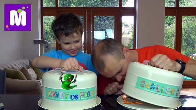 Конфеты ПРОТИВ настоящей еды ЧЕЛЛЕНДЖ Самые НОВЫЕ конфеты ПРАНКИ 2017 Candy VS Real food CHALLENGE Мистер Макс видео