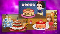 Cinderella Snow White Princess Sofia cake decoration