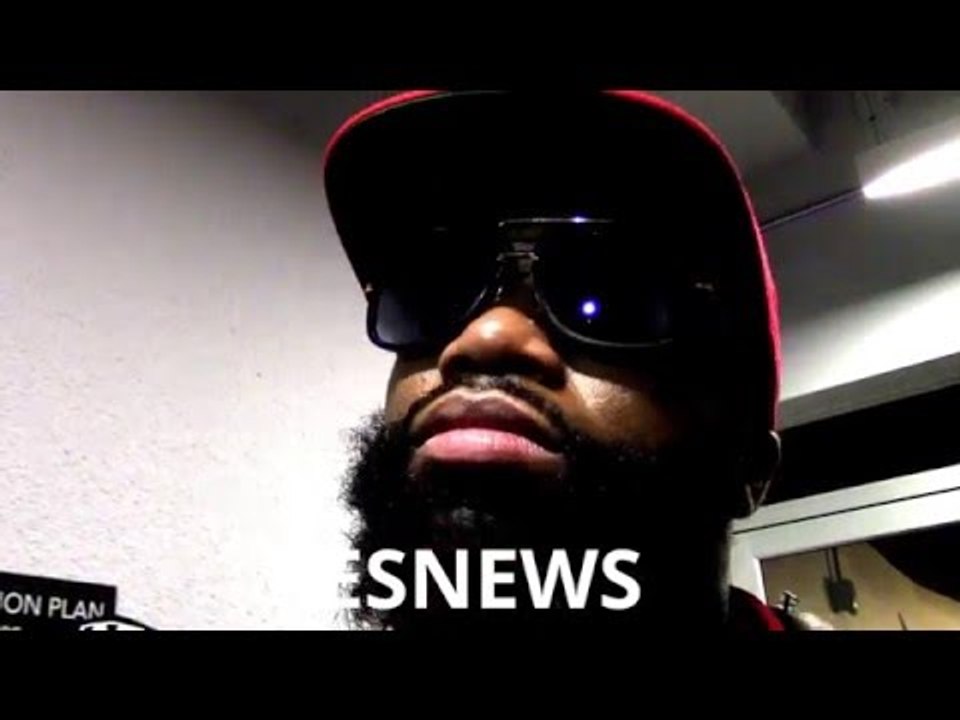 Adrien Broner Meets Kovalev Seconds Later Tells Seckbach Ward Beats Kovalev Too Talented!