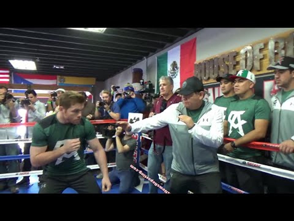 CANELO ON HIS IMPROVED HAND SPEED "IT'S MORE PRECISION THAN SPEED" SQUARES UP WITH CHEPO - EsNews