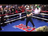 canelo alavrez shadowboxing in style EsNews Boxing