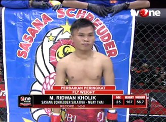 One Pride MMA Fly Weight, M Ridwan Kholik VS Winardi