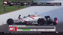 500 miles d'Indianapolis : Regardez le spectaculaire accident du Français Sébastien Bourdais