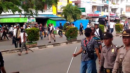 Gajah Mada Pontianak Mencekam rusuh dayak vs fpi