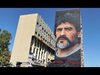 "Bronx chiama Napoli", festa davanti al murale di Maradona (20.05.17)