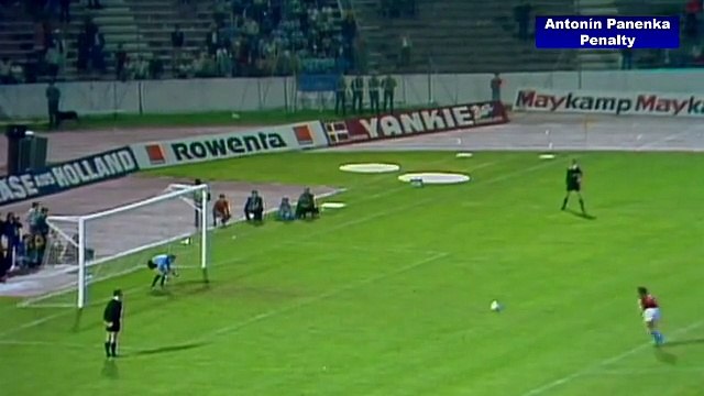Antonín Panenka Penalty - Czechoslovakia v West Germany- 1976 UEFA European Championship Final