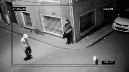 İstanbul Balat'ta Güvenlik Kamerasına Takılan Esrarengiz Olay