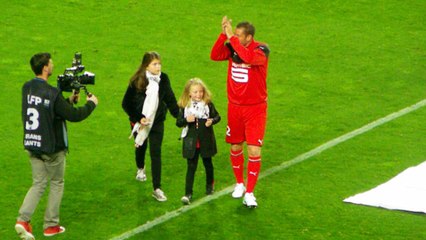 20/05/17 : SRFC-ASM : tour d'honneur Sylvain Armand