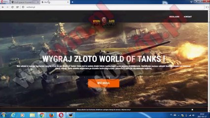 Descargar video: Jak zdobyć za darmo doładowanie złota(gold) w grze world of tanks(WoT) Działający sposób!