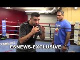 brandon rios and ricky funes foot work drills EsNews Boxing