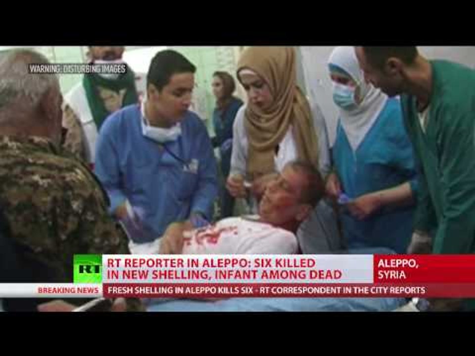 At least 6 civilians killed, dozens wounded in new jihadist shelling of Aleppo