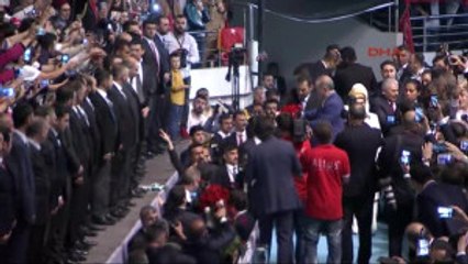 Başbakan Yıldırım ve Cumhurbaşkanı Erdoğan, Kongre Salonunda 2