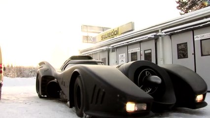 A Completely Pointless Clip Featuring Badass Batmobile Winter Action.mov