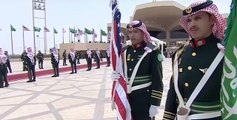 President Trump arrives in Saudi Arabia. May 20, 2017. Pres trump's visit to Saudi Arabia.