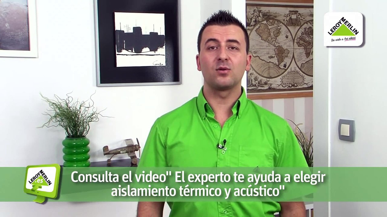 Como aislar paredes con friso de MDF (Leroy Merlin)