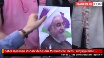 Zafer Kazanan Ruhani'den Hem Muhaliflere Hem Dünyaya Ilımlı Mesaj