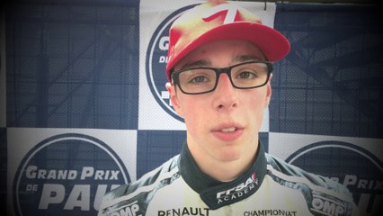 Arthur Rougier sur le Grand Prix de Pau: "Un week-end presque parfait !"