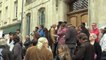 Manifestation de soutien à Auxerre aux migrants accueillis dans l'Yonne