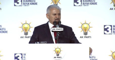 Başbakan Yıldırım, Kongrede Partililere Seslendi: Özlenen An Geldi