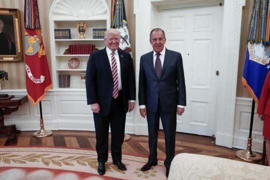Russian foreign minister denies talking about Comey with Trump