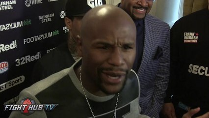 Floyd Mayweather responds to HoSE who say "He never fought anywhere"