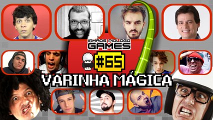 Irmãos Piologo Games 65 com YouTUBERS e Varinha Mágica!